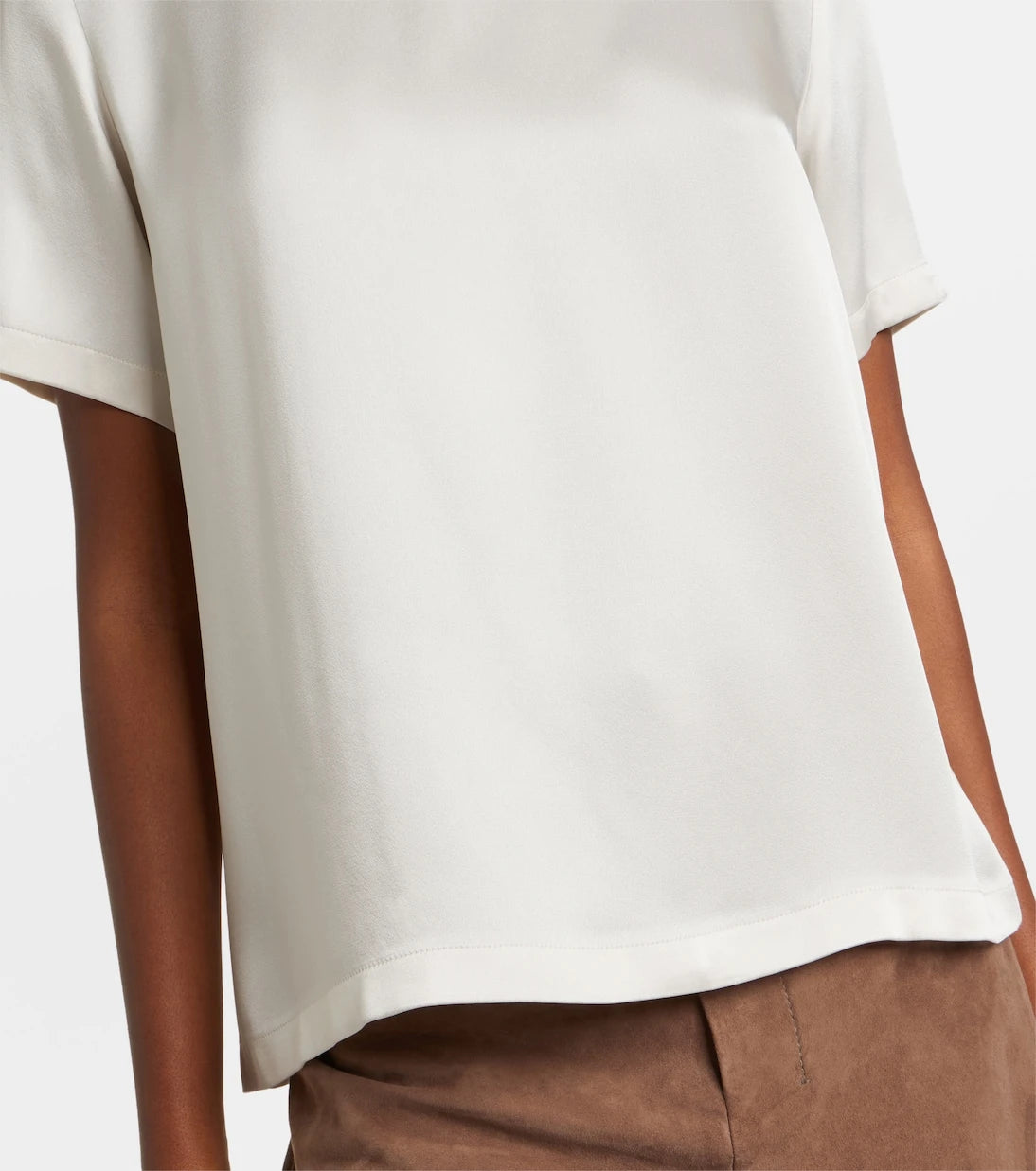 'S Max Mara - Satin T-shirt