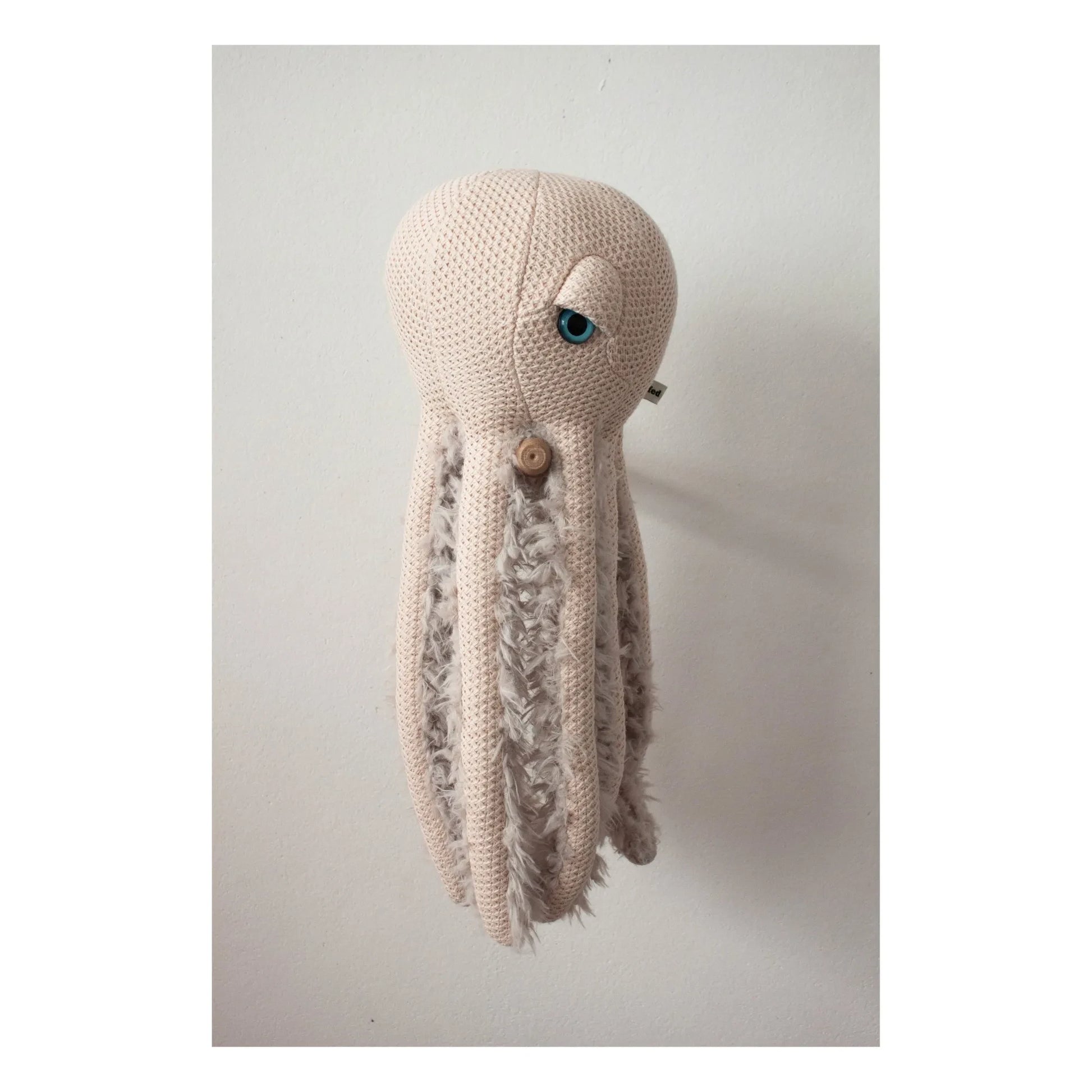 Bigstuffed - Mama Giant Squid Soft Toy - BigStuffed x Smallable | Nude