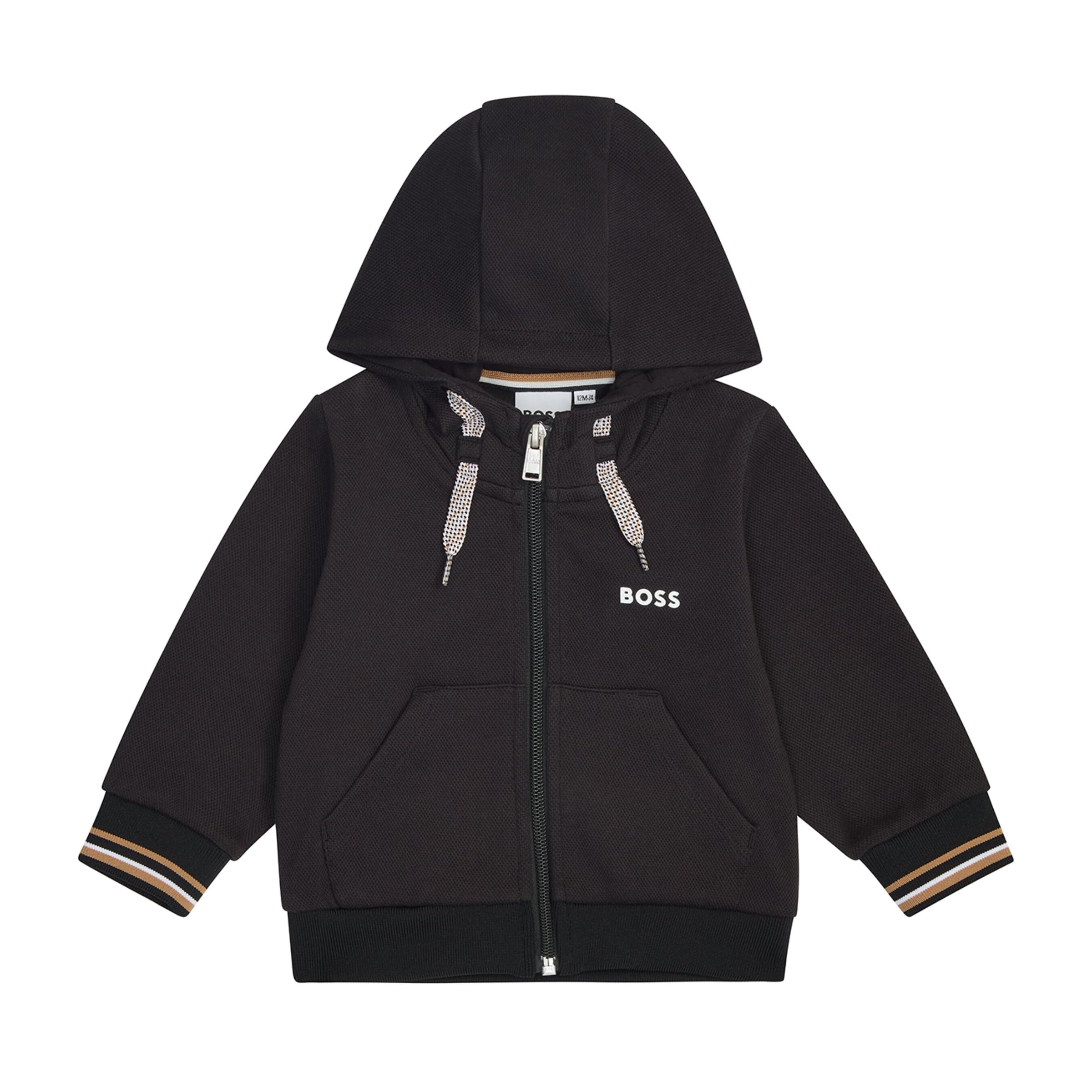 BOSS Kidswear Logo Zip-Up Hoodie (3 Months-3 Years)