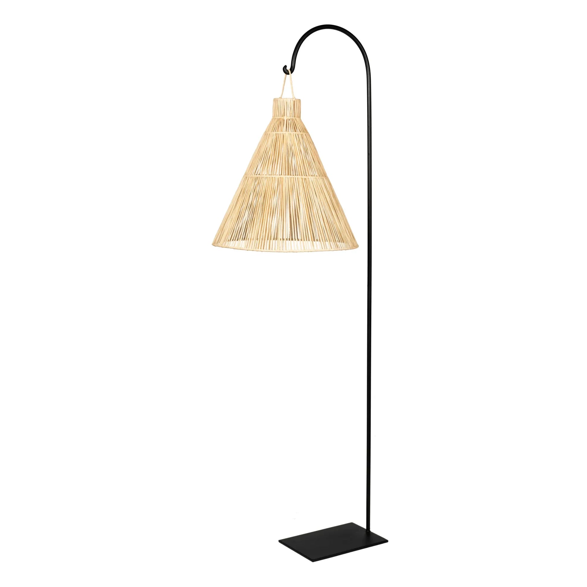 Cosydar - Teku Lamp Stand - 150 cm  | Black