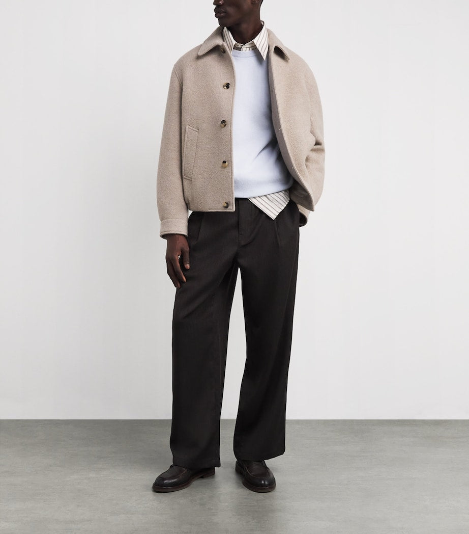 Blue Cashmere Sweater