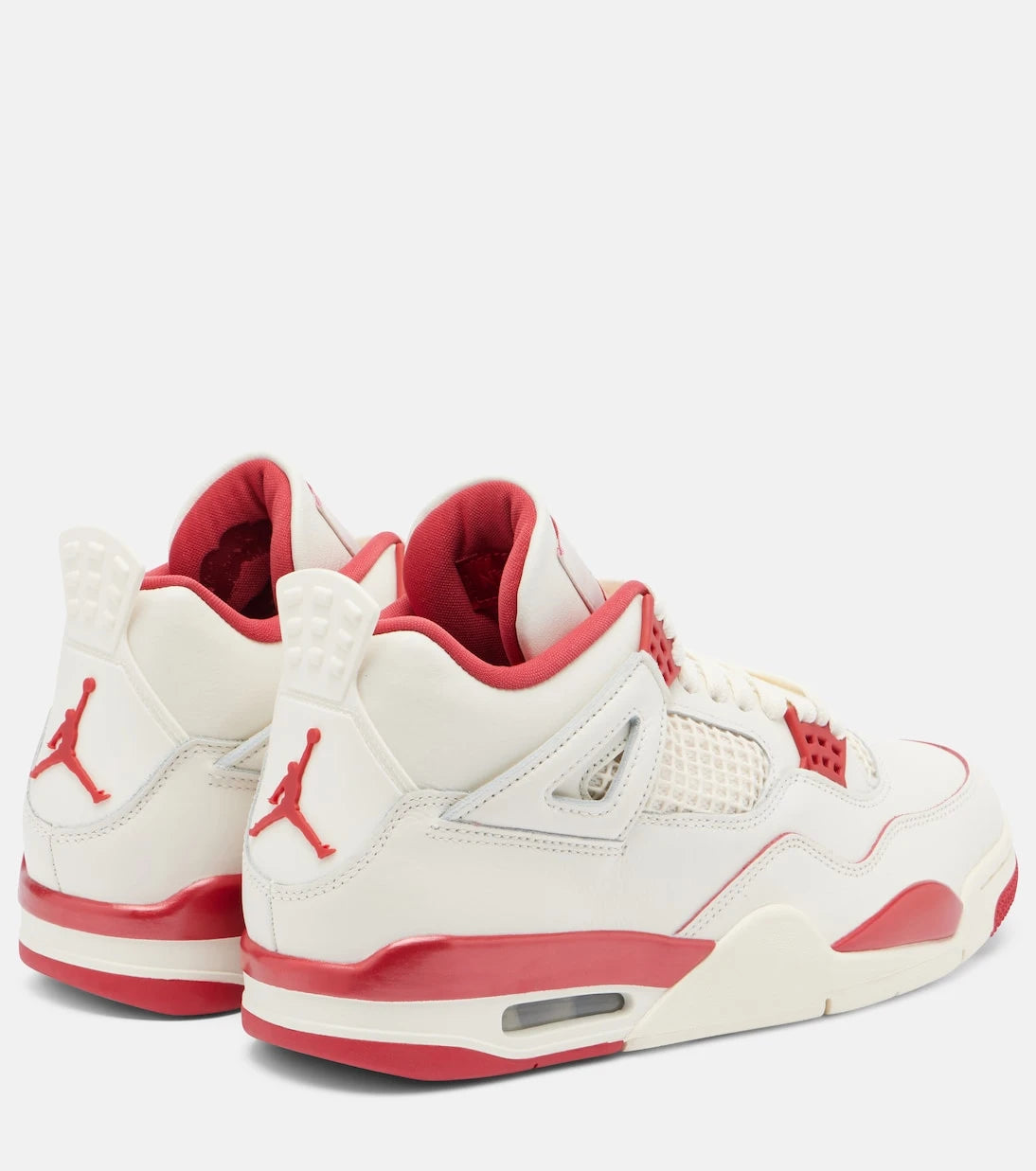 Nike - Air Jordan 4 leather high-top sneakers