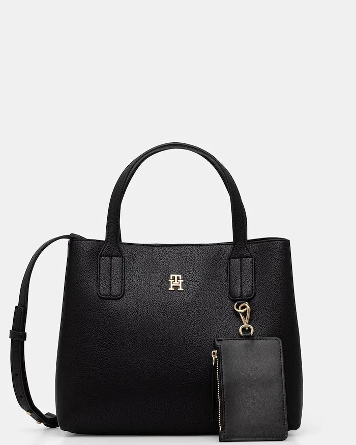Tommy Hilfiger kadın crossbody çanta suni deri