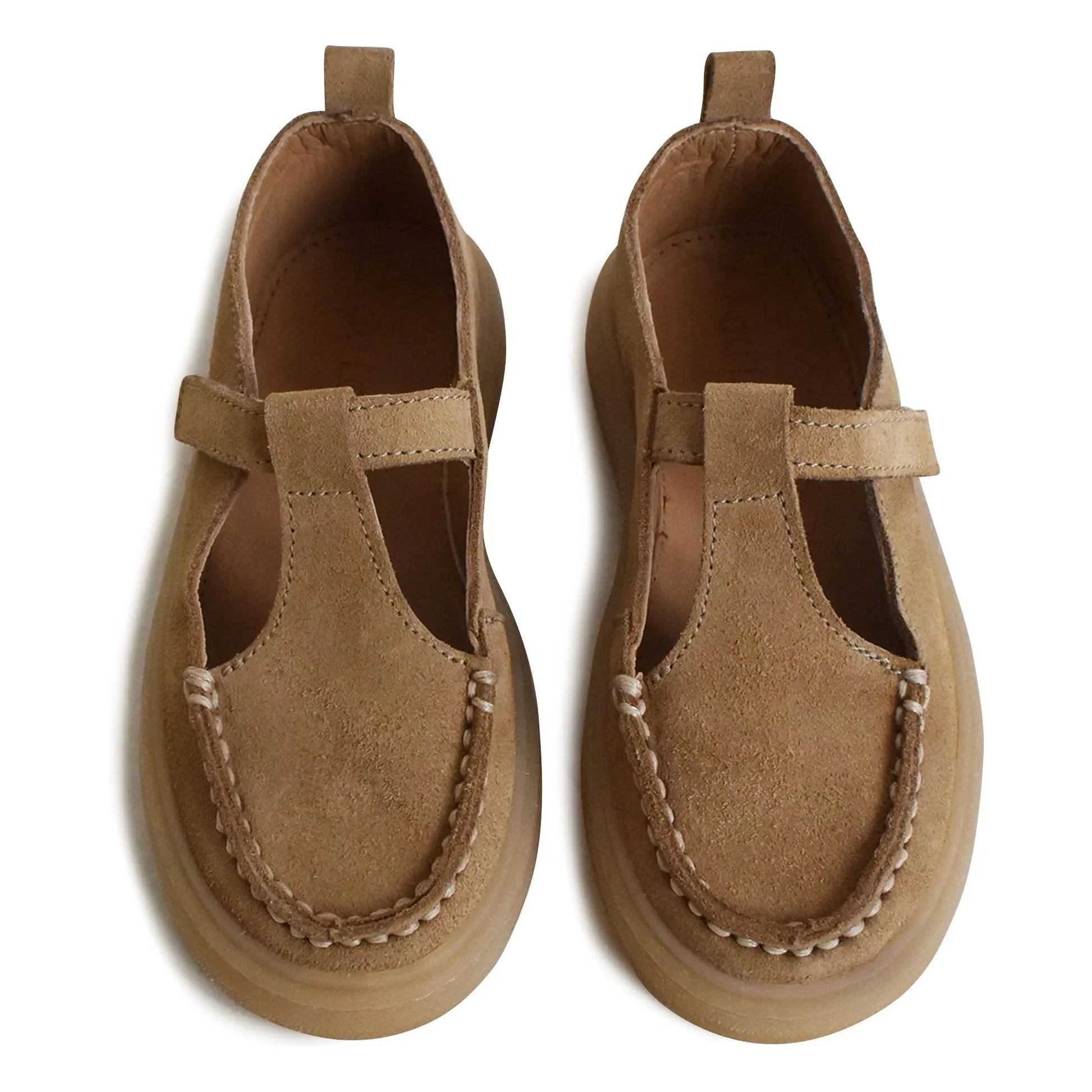 du Loua - Du Tilly Suede Loafers | Sand