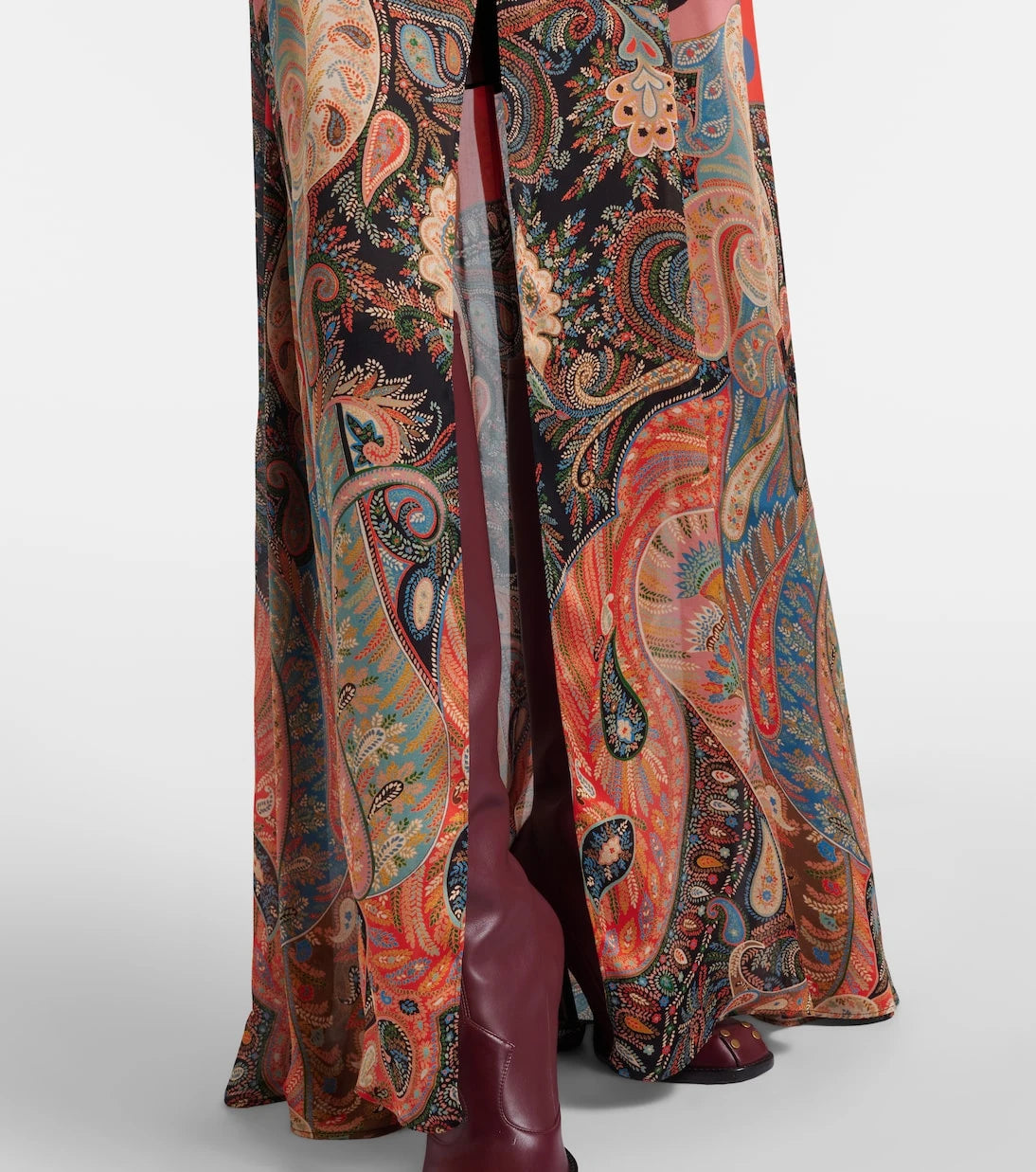 Etro - Paisley silk gown