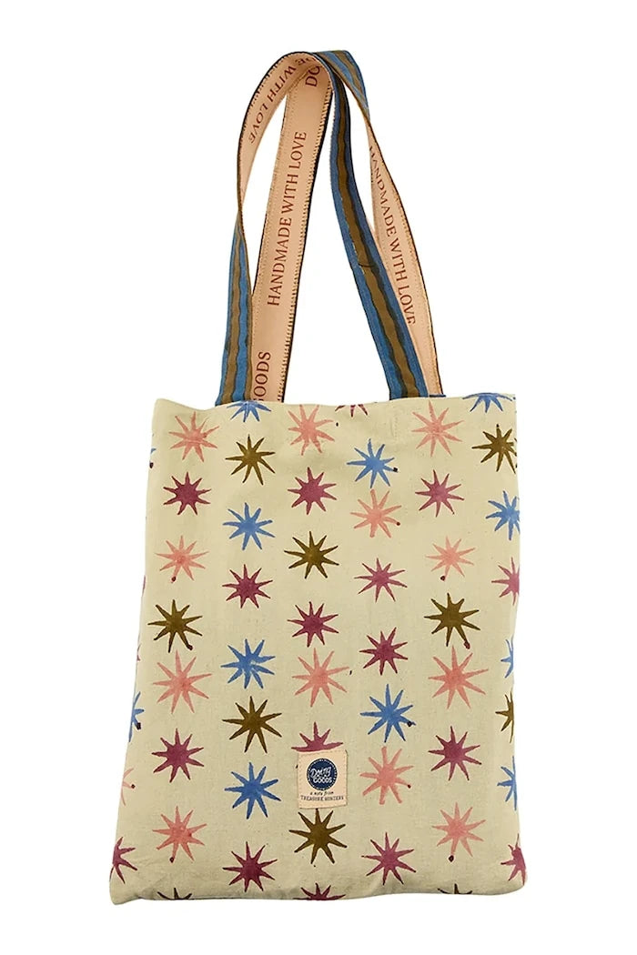 Памучно покривало Doing Goods Noa Star 220 x 140 x 0,2 cm