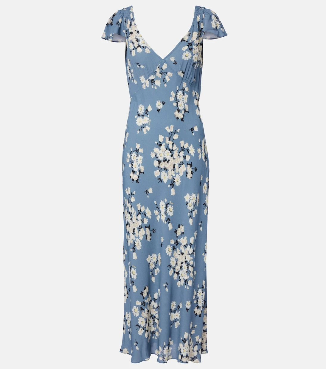 Rixo - Cathy floral crêpe midi dress