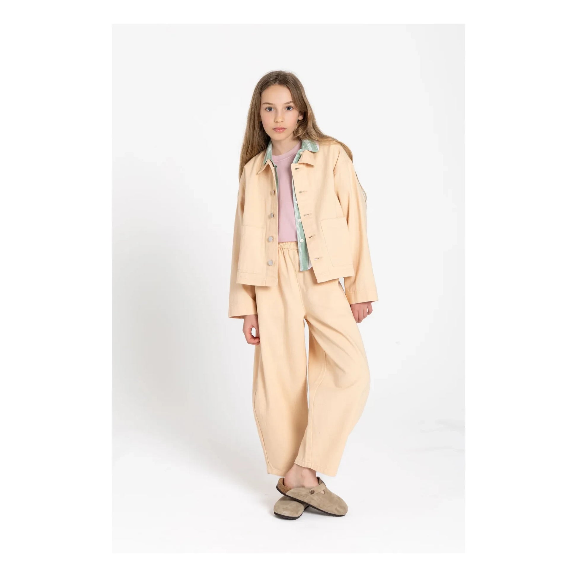 Smallable Kid - Balloon Ginger pants | Pale yellow