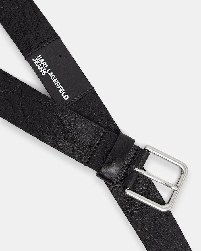 Karl Lagerfeld Jeans колан мъжки от кожа
