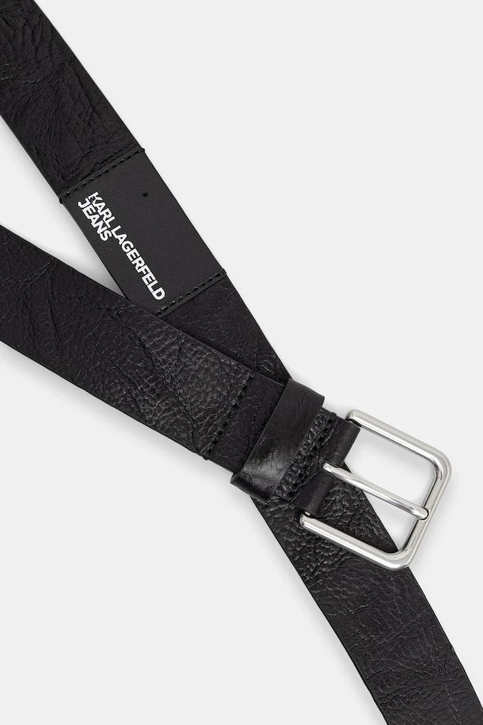 Karl Lagerfeld Jeans колан мъжки от кожа