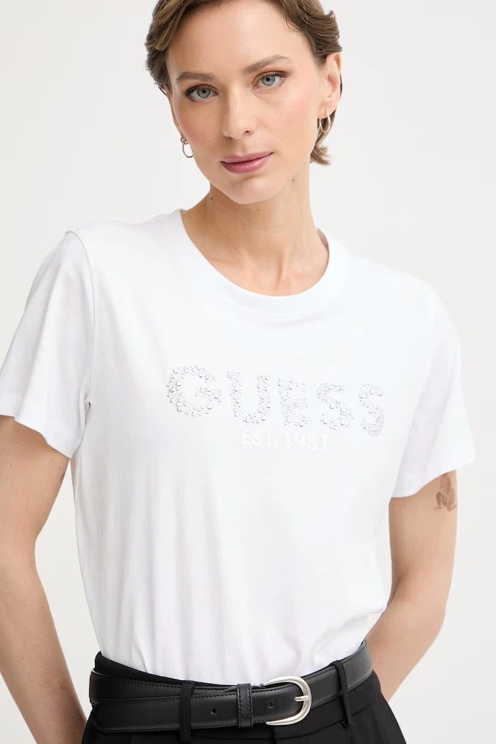 Guess pamuklu kadın tişört
