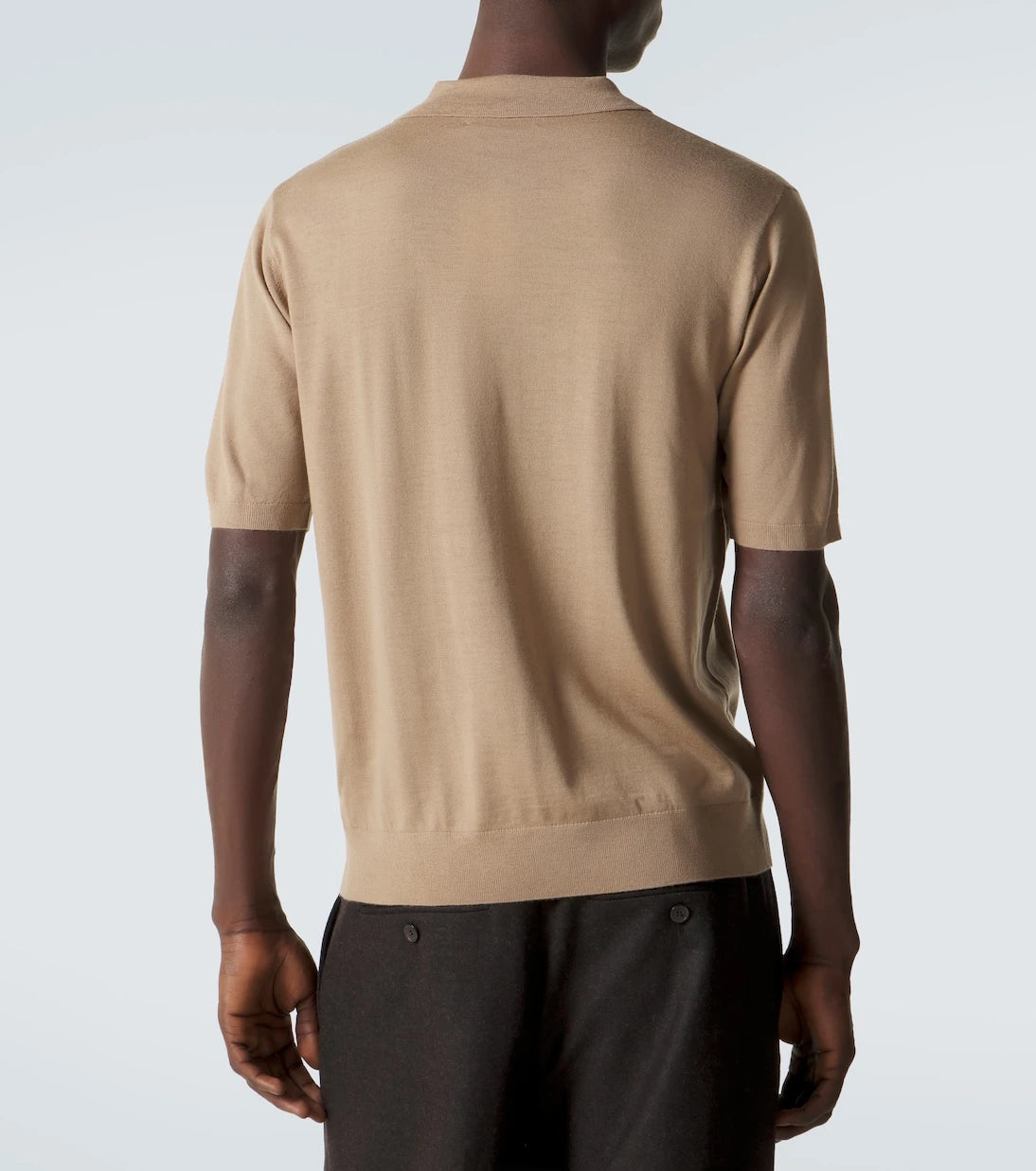 Dries Van Noten - Yünlü polo tişört