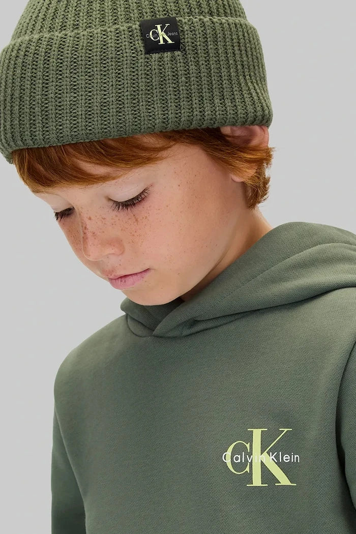Calvin Klein Jeans Çocuk Pamuklu Sweatshirt