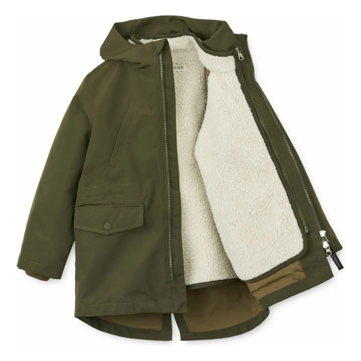Liewood - 2 in 1 Timber parka | Khaki