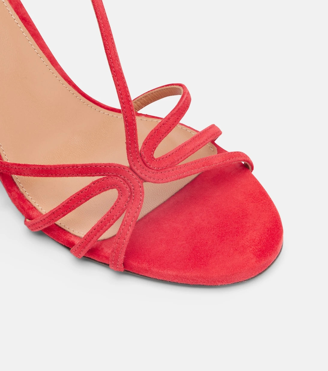 Aquazzura - Talk To Me 75 suede sandals