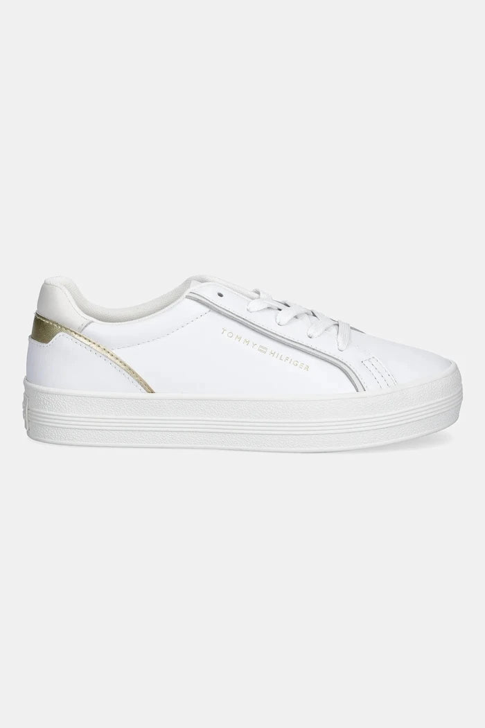 Кожени маратонки Tommy Hilfiger ESSENTIAL VULC SNEAKER