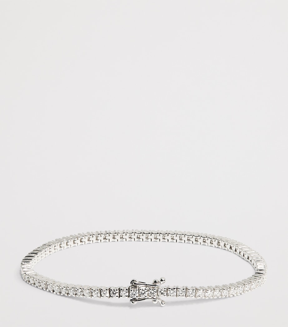 White Gold and Diamond Tennis Bracelet (2.00ct)