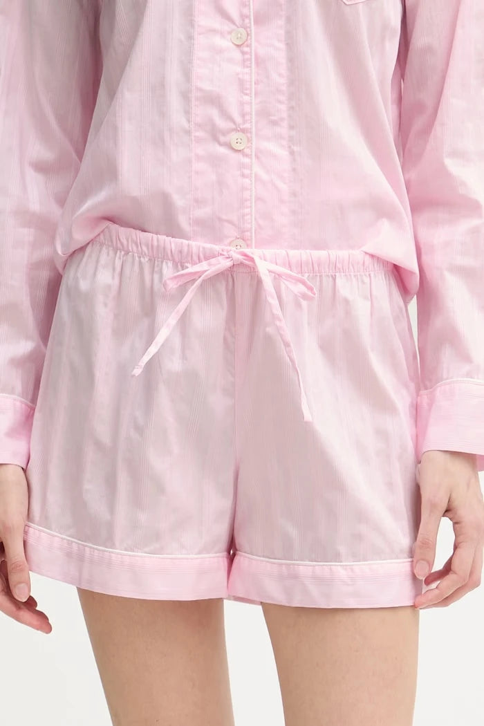 Lauren Ralph Lauren iki parçalı kadın pamuklu pijama
