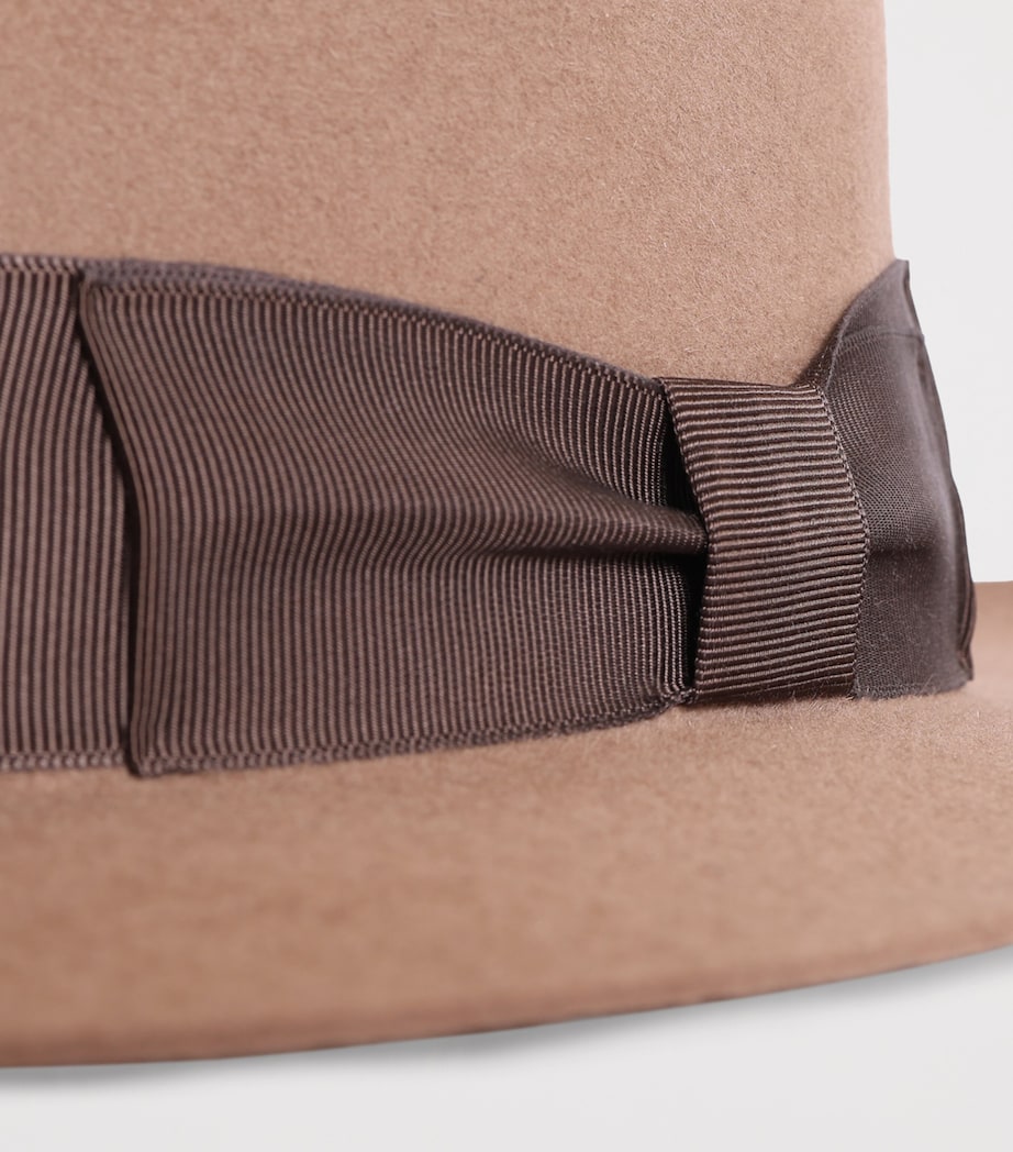 Swaine Rabbit Felt Junior Poet Fedora