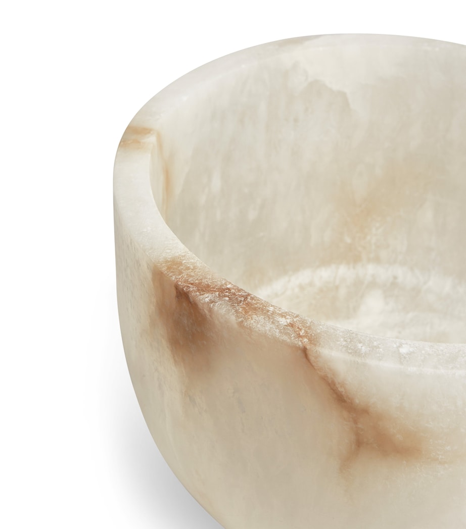 Alabaster Florenza Champagne Bowl