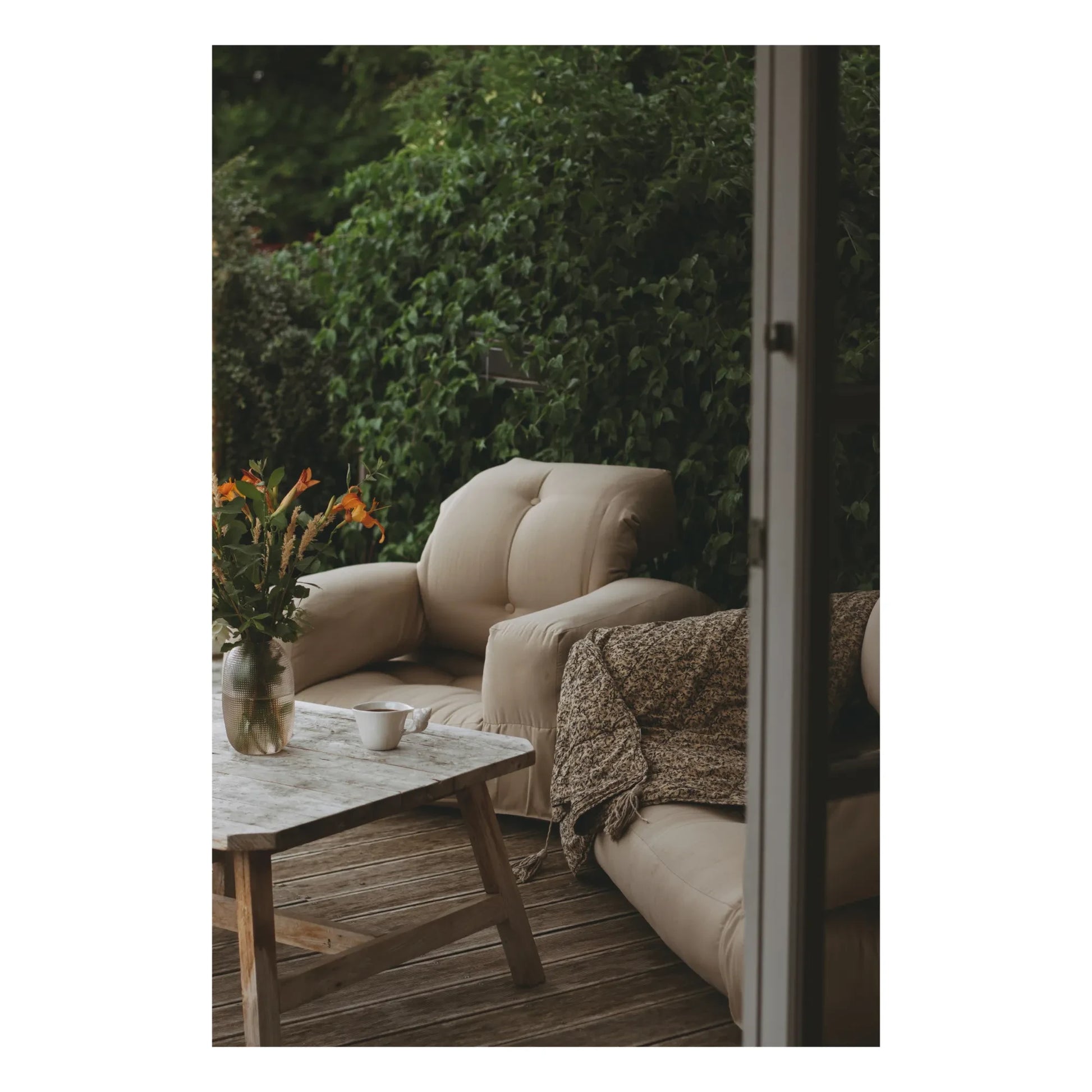 Karup Design - Outdoor Pouf Armchair | Beige