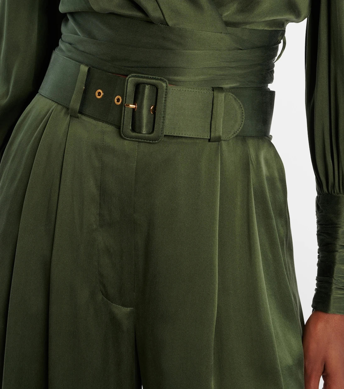 Zimmermann - Silk wide-leg pants