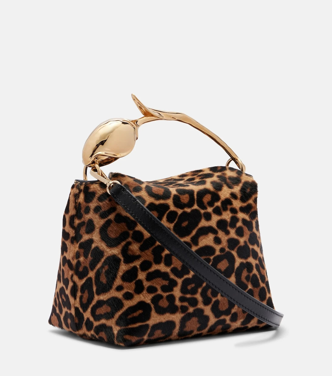Erdem - Bloom Mini calf hair top-handle bag