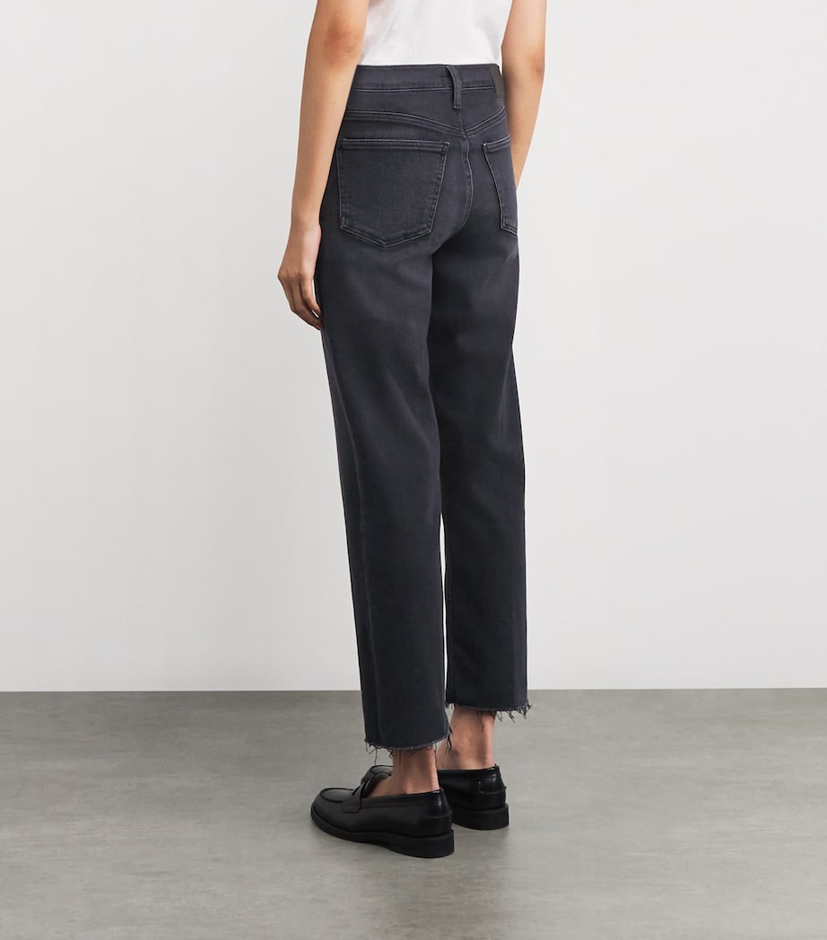 Citizens of Humanity Black Palma Straight Jeans