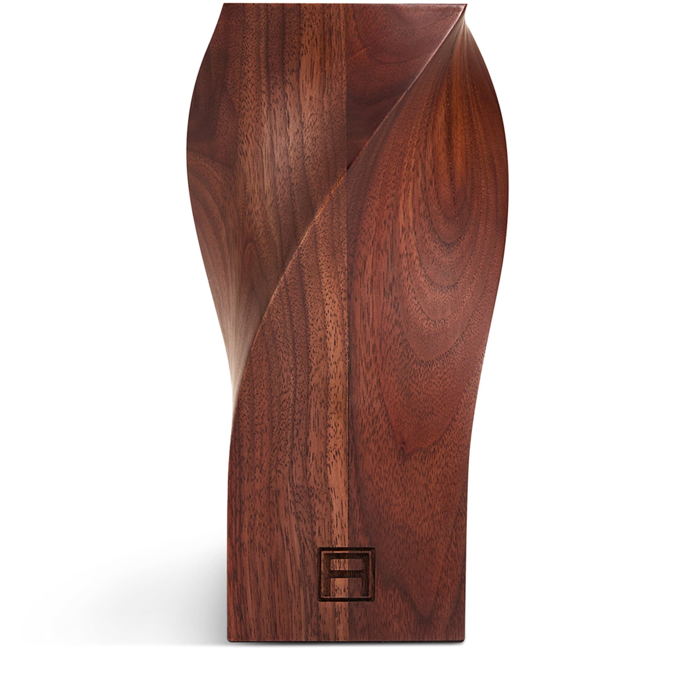 Walnut Twist Bookends