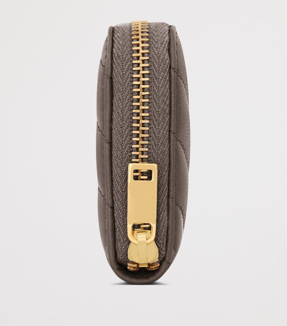 Black Cassandre Matelassé Wallet