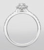 Platinum and Diamond Vintage Engagement Ring