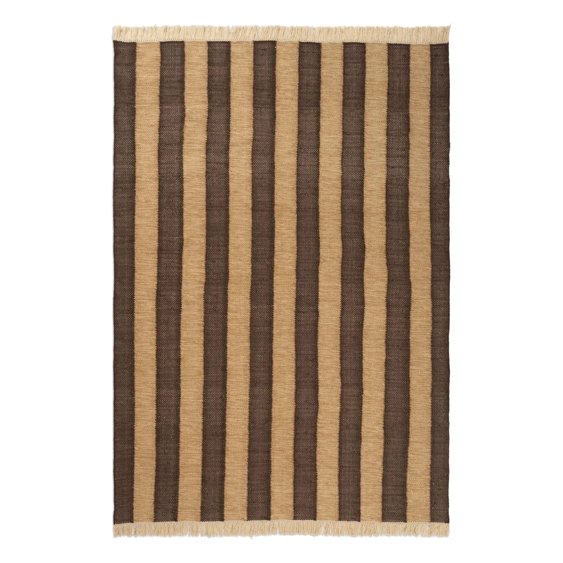 Ferm Living - Ives rugs | Chocolate