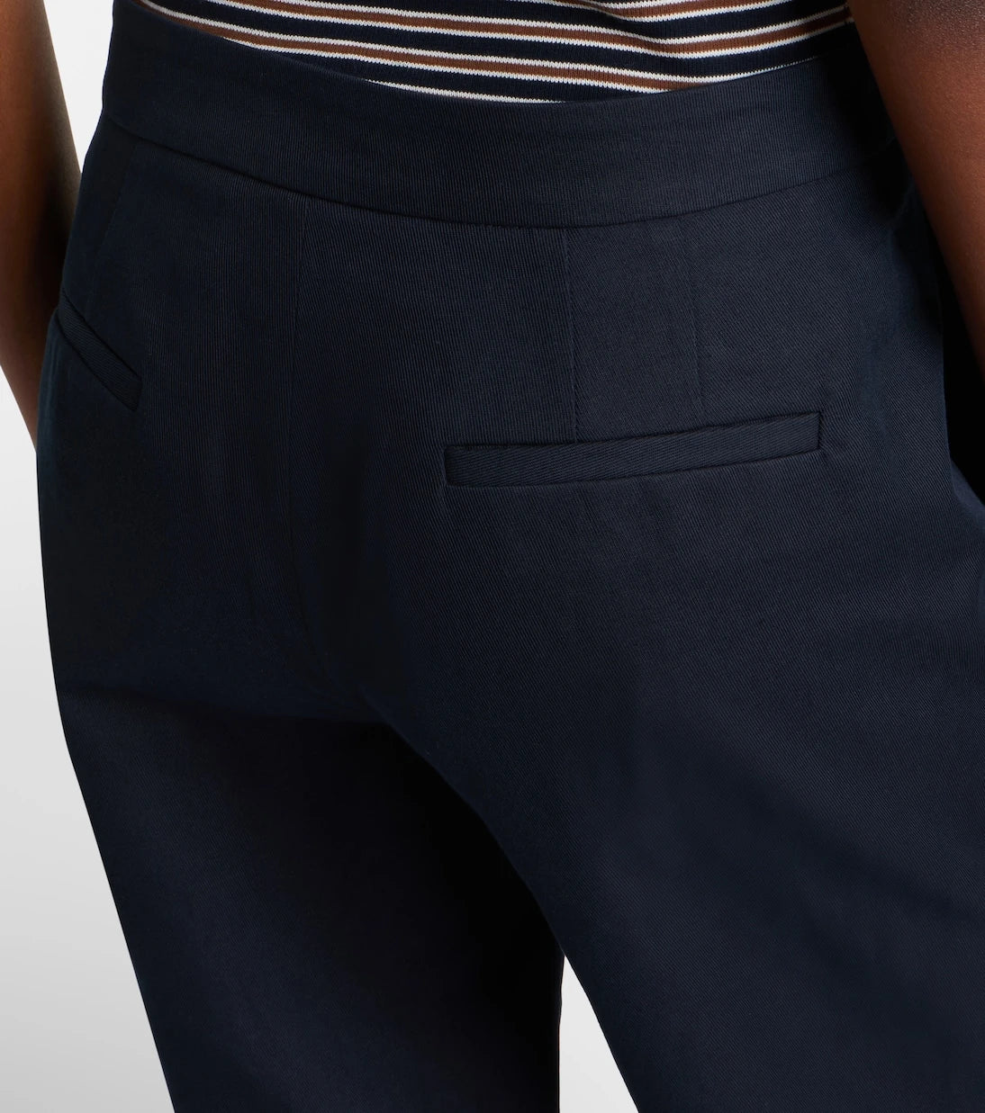 Nili Lotan - Reed cotton and linen flared pants