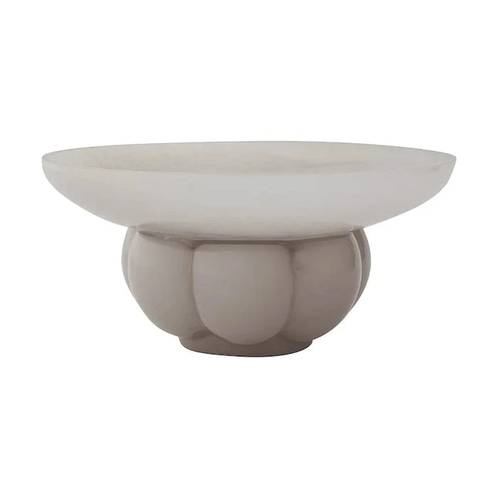 AYTM büyük renkli cam meyve kasesi 33 x 15 cm