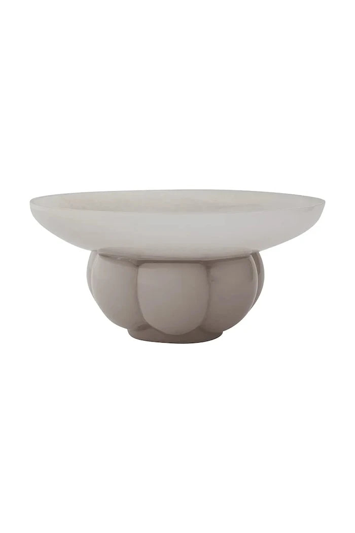 AYTM büyük renkli cam meyve kasesi 33 x 15 cm