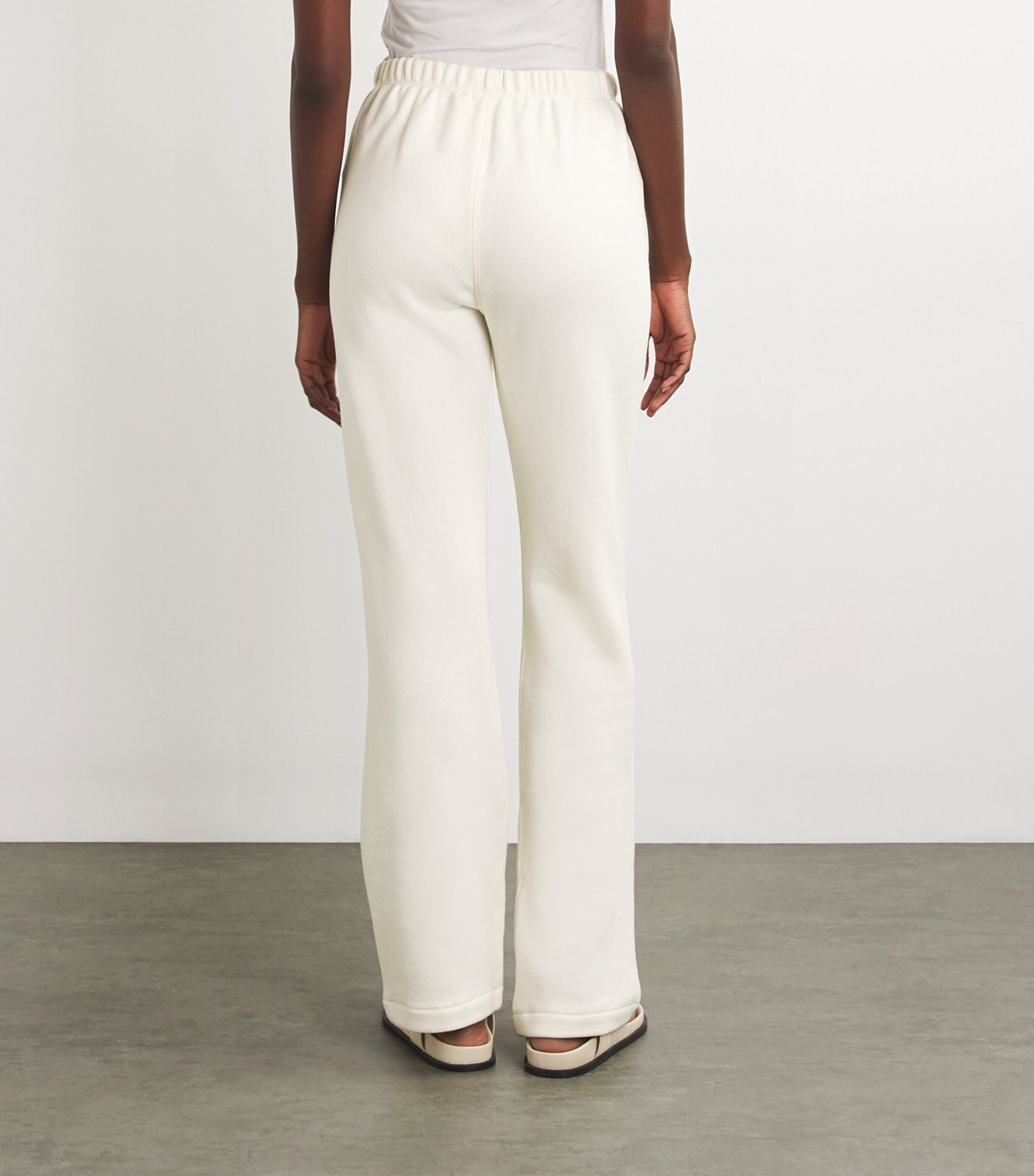 Eterne Neutral Straight-Leg Sweatpants