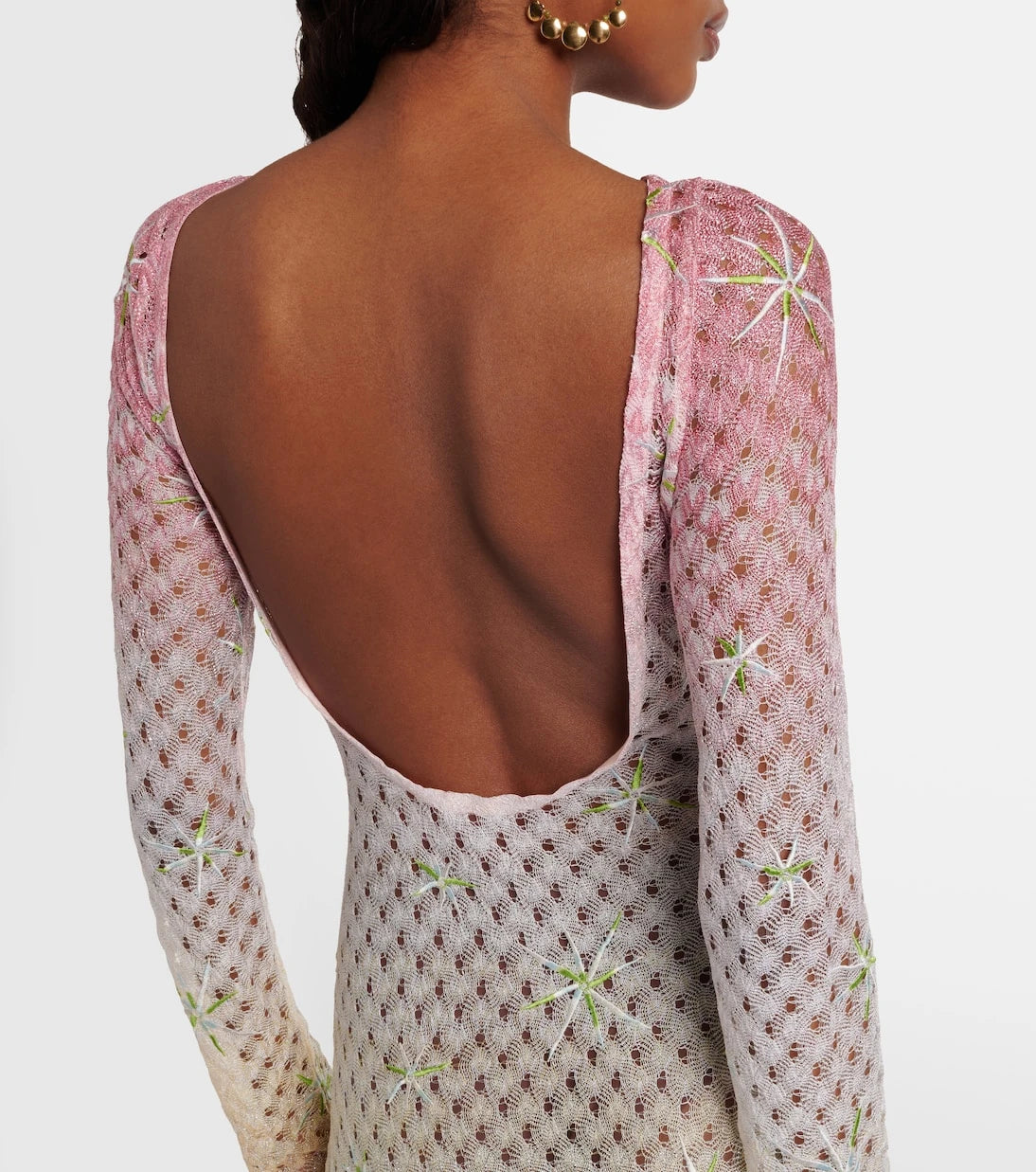 Missoni - Lamé beach dress