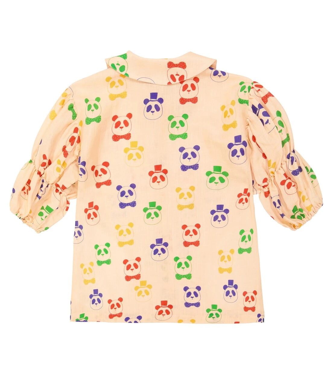 Mini Rodini - Printed linen and cotton shirt dress