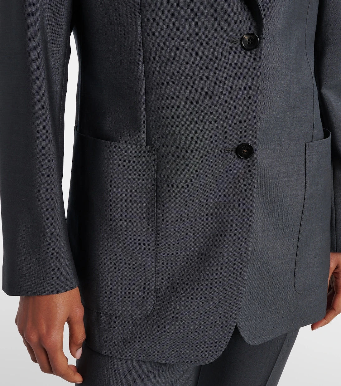 Versace - Medusa wool and mohair blazer