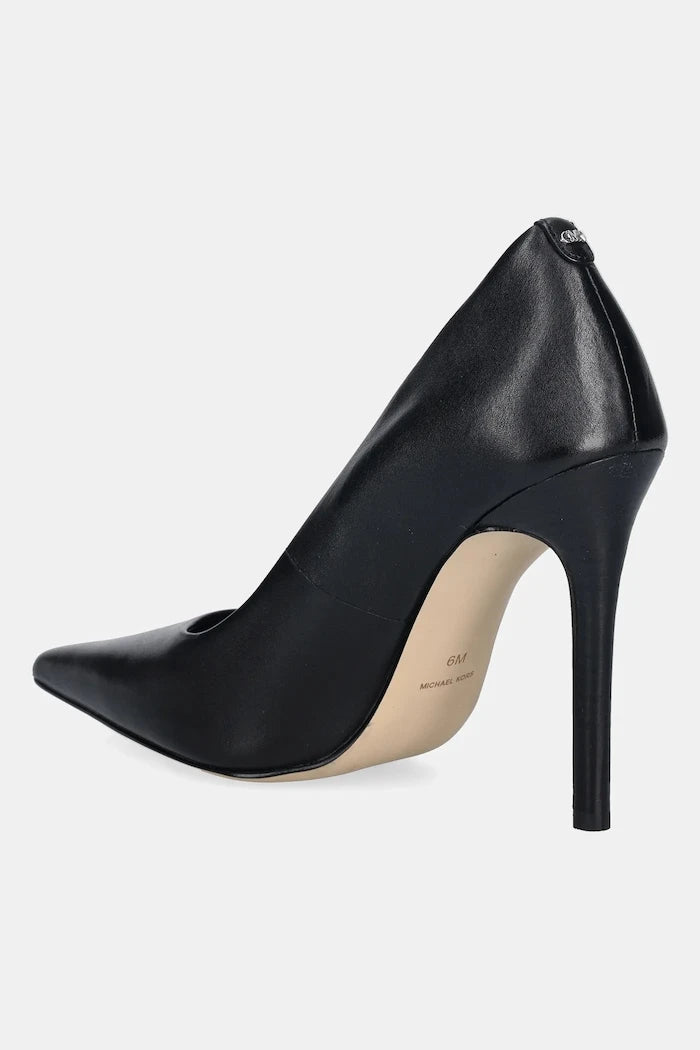 Кожени обувки с тънък ток MICHAEL Michael Kors Elyse High Pump