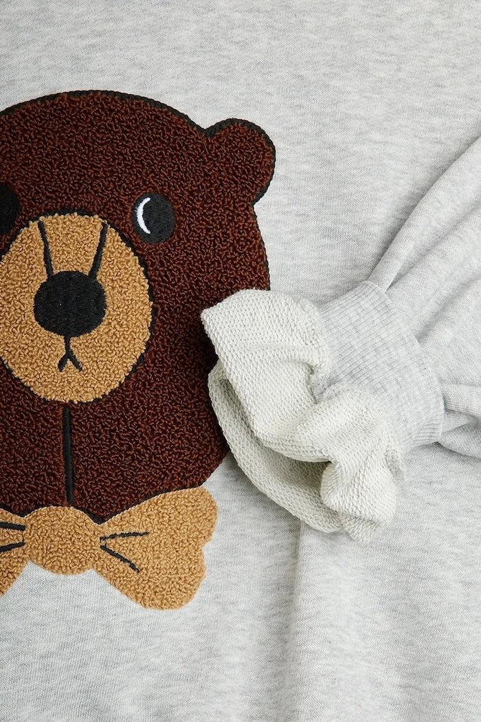 Mini Rodini Bear Çocuk Pamuklu Sweatshirt
