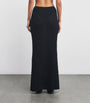 Black Crochet St. Lucia Maxi Skirt