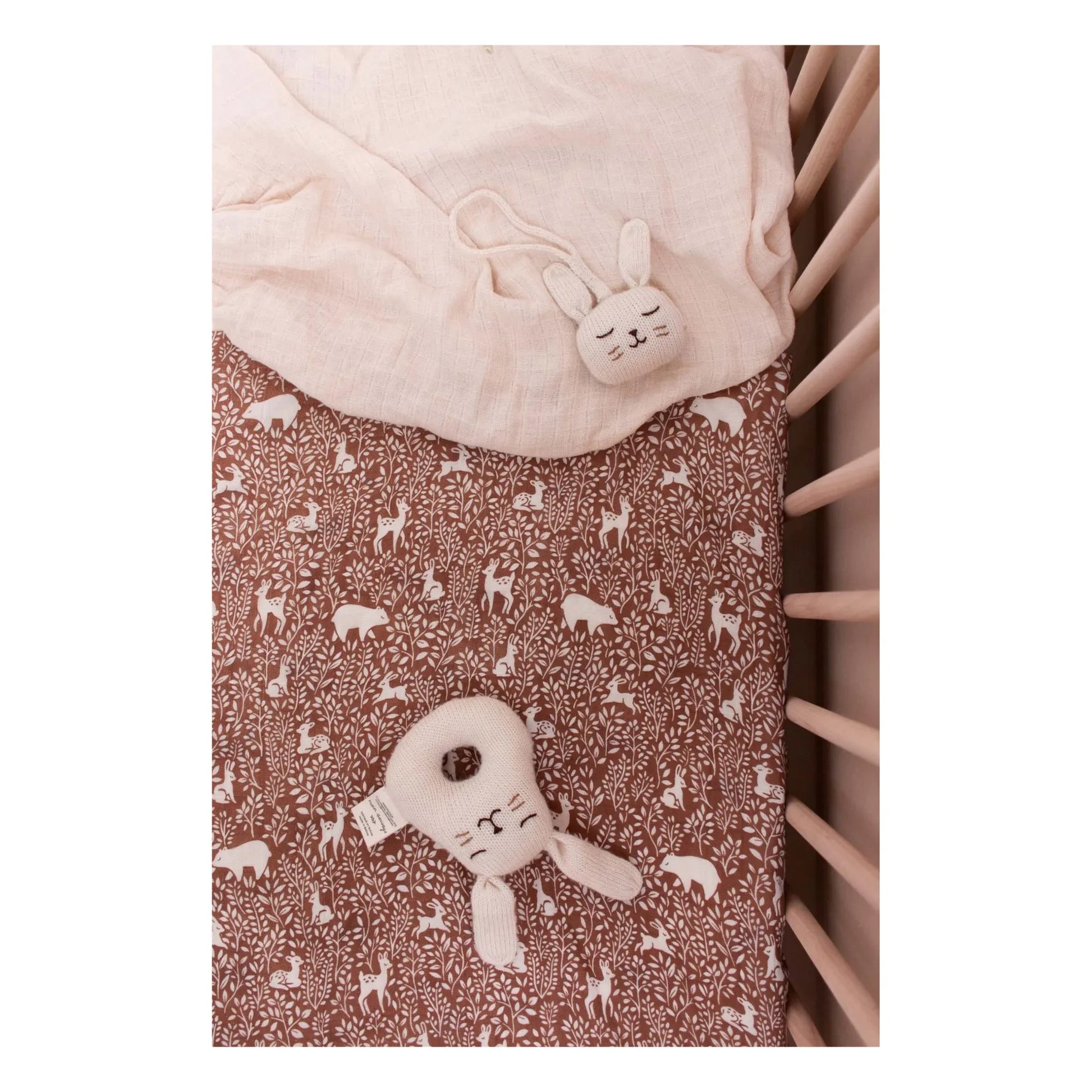 Main Sauvage - Bunny Hanging Toy | Ecru