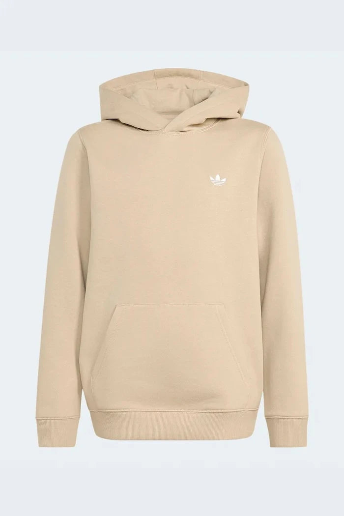 adidas Originals çocuklar için pamuklu kapüşonlu sweatshirt