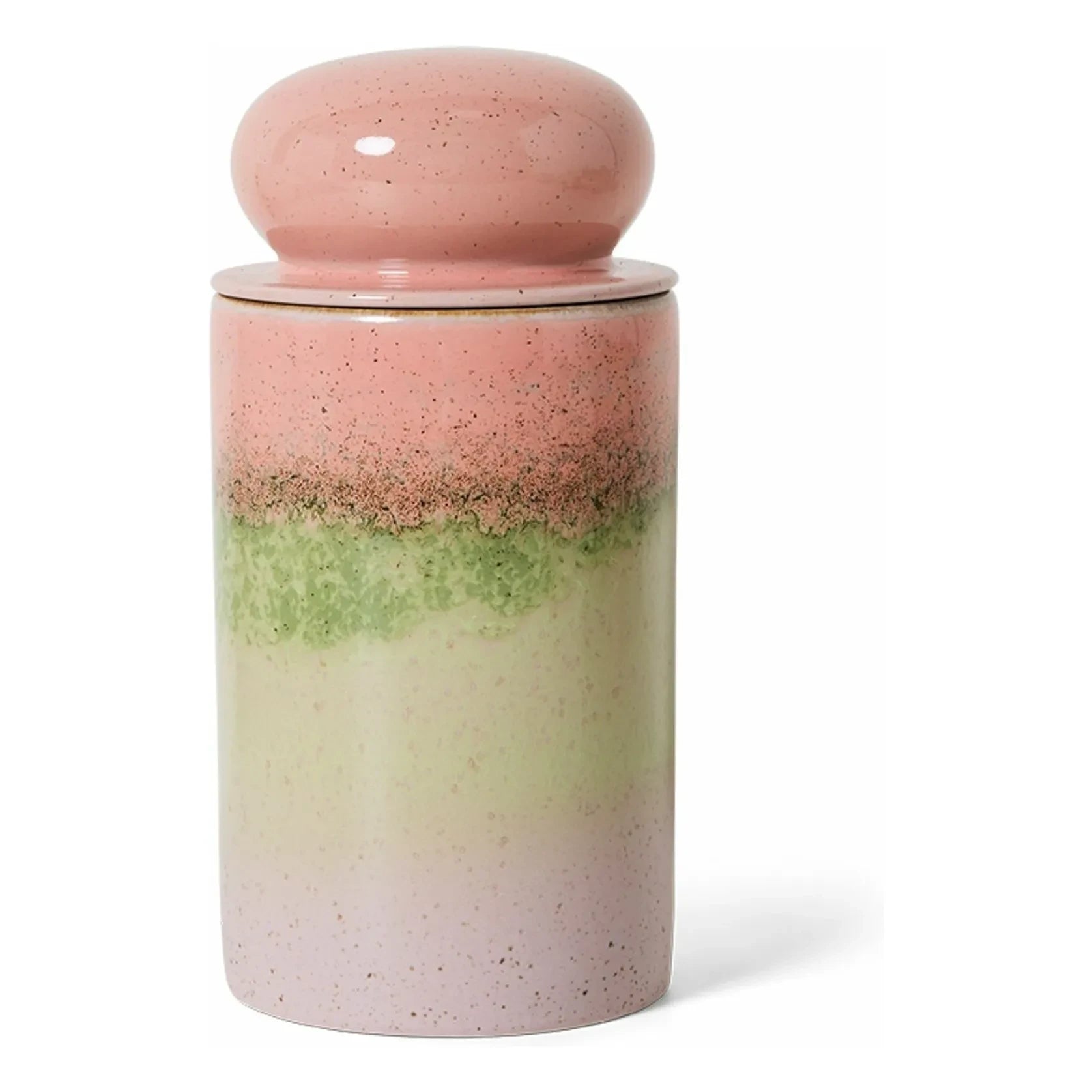 HKliving - Glaze jar | Pink