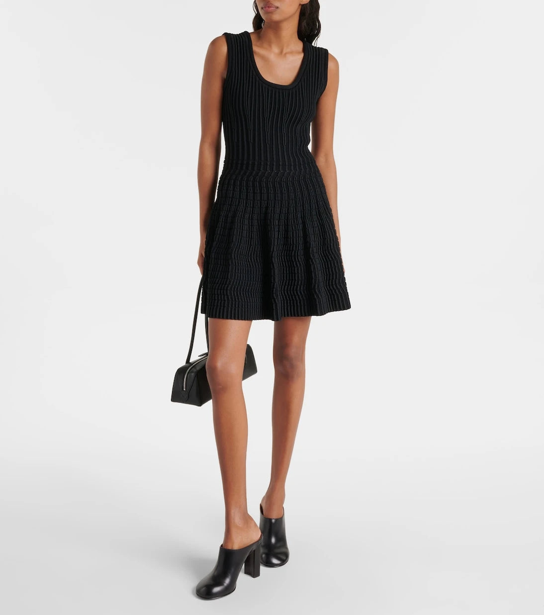 Alaïa - فستان قصير مخرّم