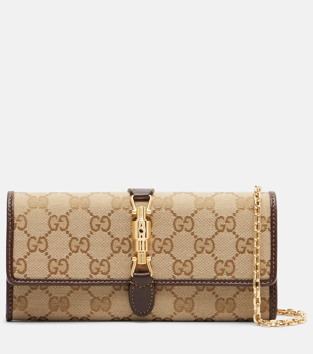 Gucci - Gucci Jackie GG Canvas clutch