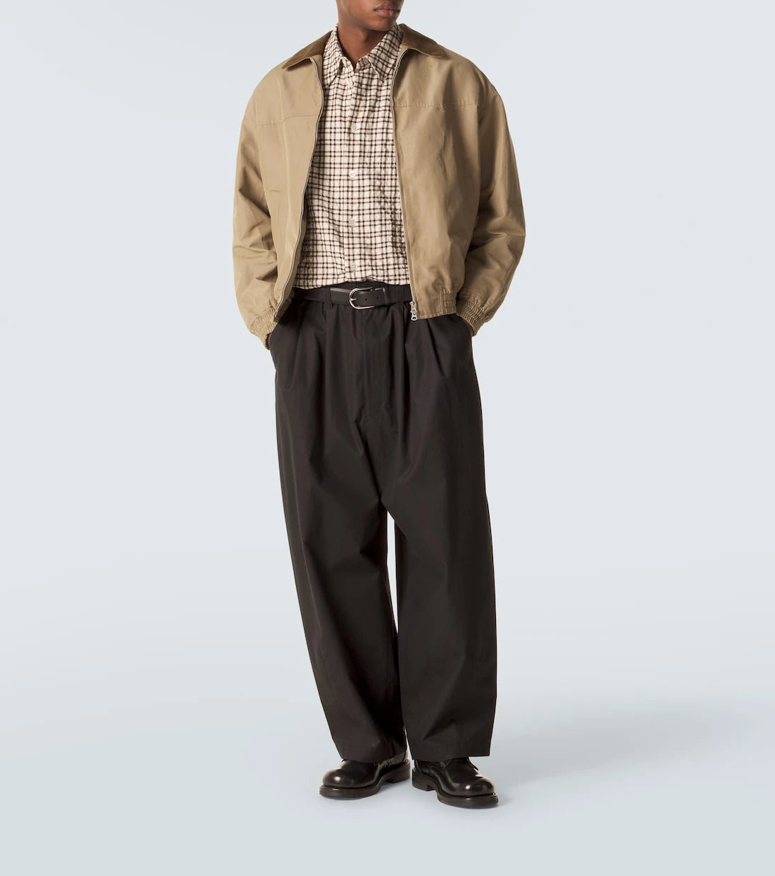 Comme des Garçons Homme - جاكيت بلوزون بتطريز مخملي