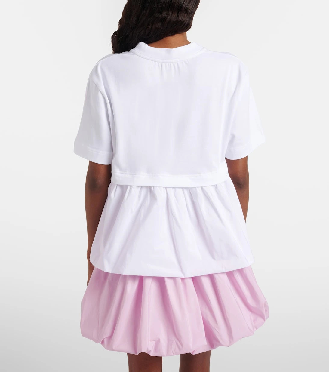 Patou - Cotton jersey and faille T-shirt