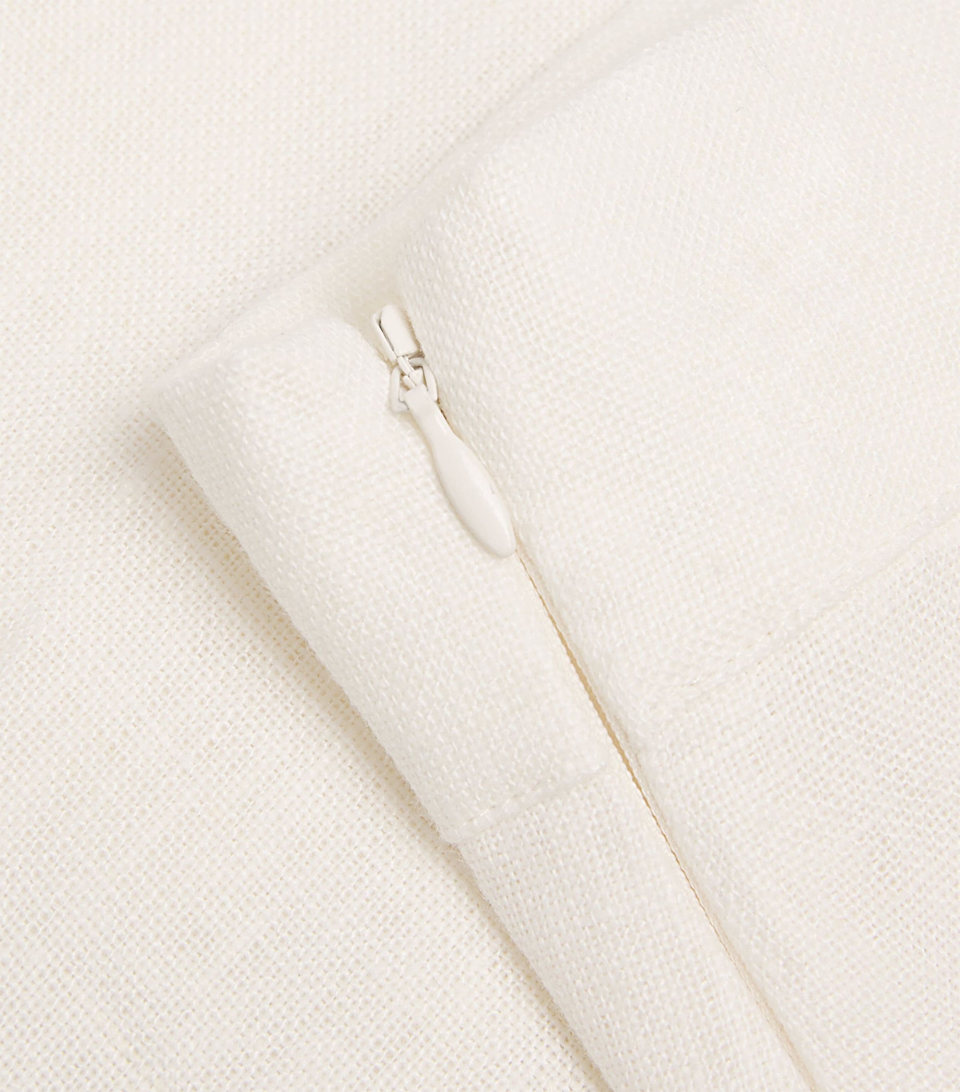 Posse Ivory Linen Matilda Midi Skirt